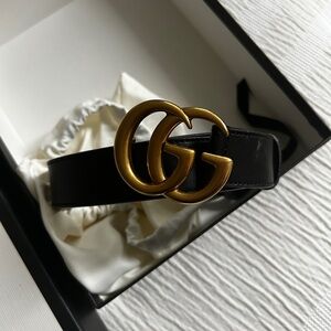 GG Marmont thin belt * AUTHENTIC*